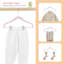 Bairiki Velvet Hangers With Clips-37730942