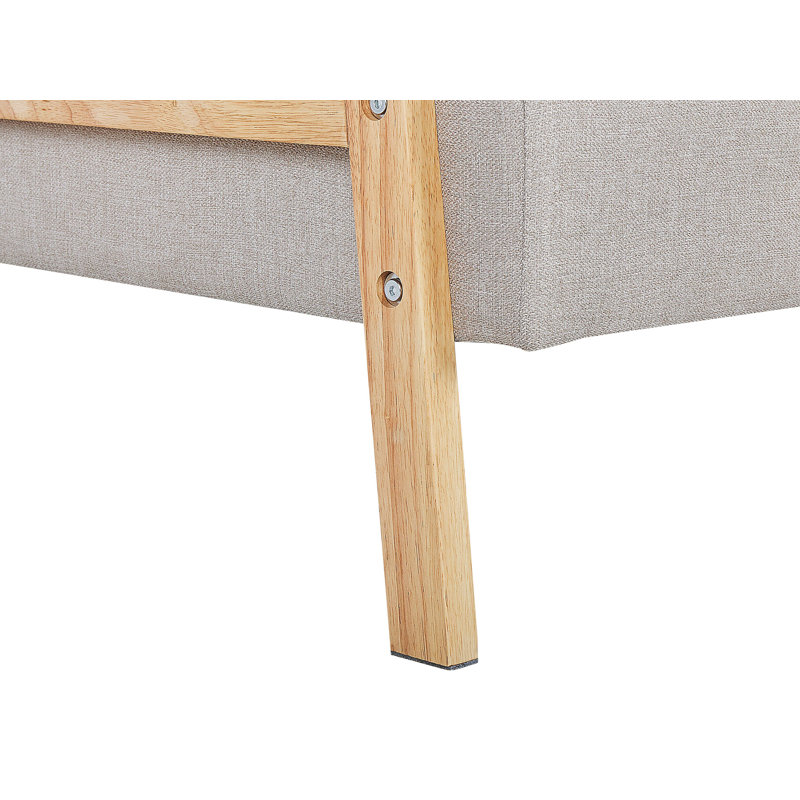Avayiah 3 Seater Sleeper, Beige