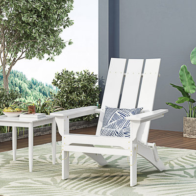 Chaise Adirondack pliable de conception rustique