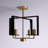 Luka 4 - Light Dimmable Square / Rectangle Chandelier