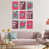 Multicoloured Pink