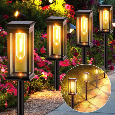 Solar Powered Integrated LED Pathway Light Pack