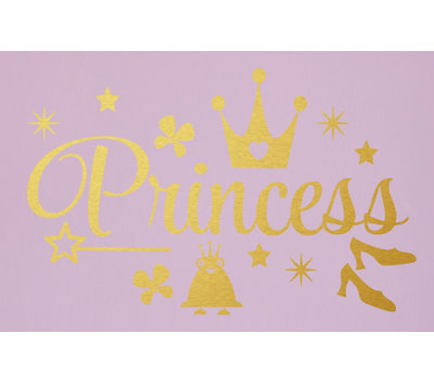 Décalcomanie murale princess