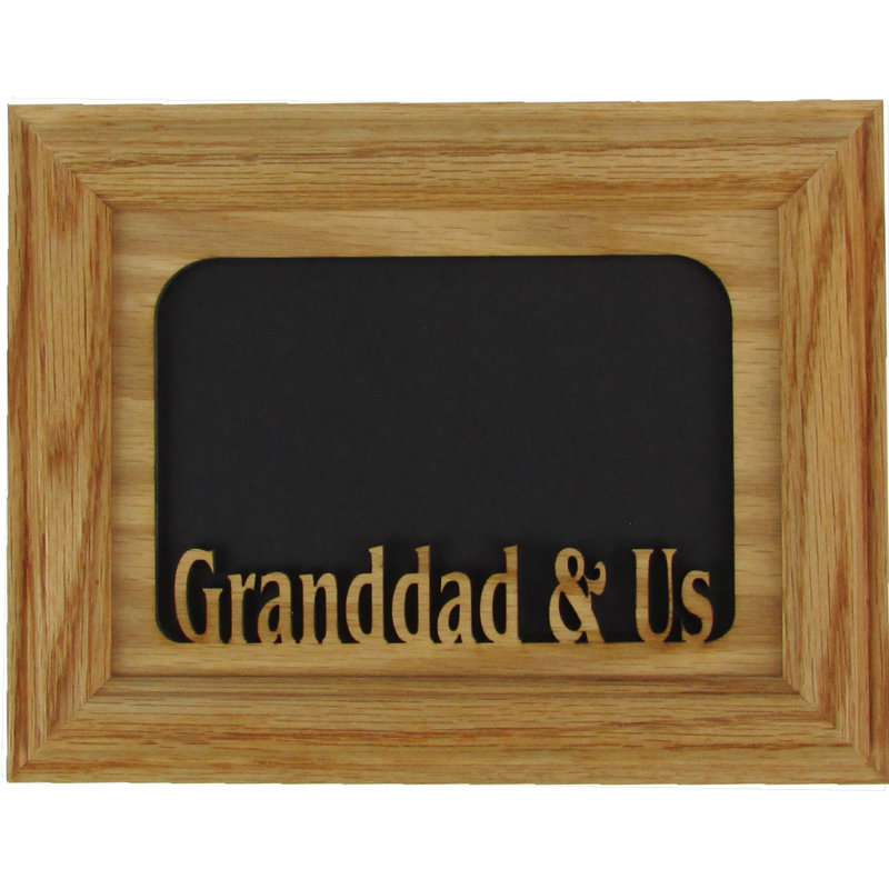 Cadre photo Granddad and Us, Horizontal
