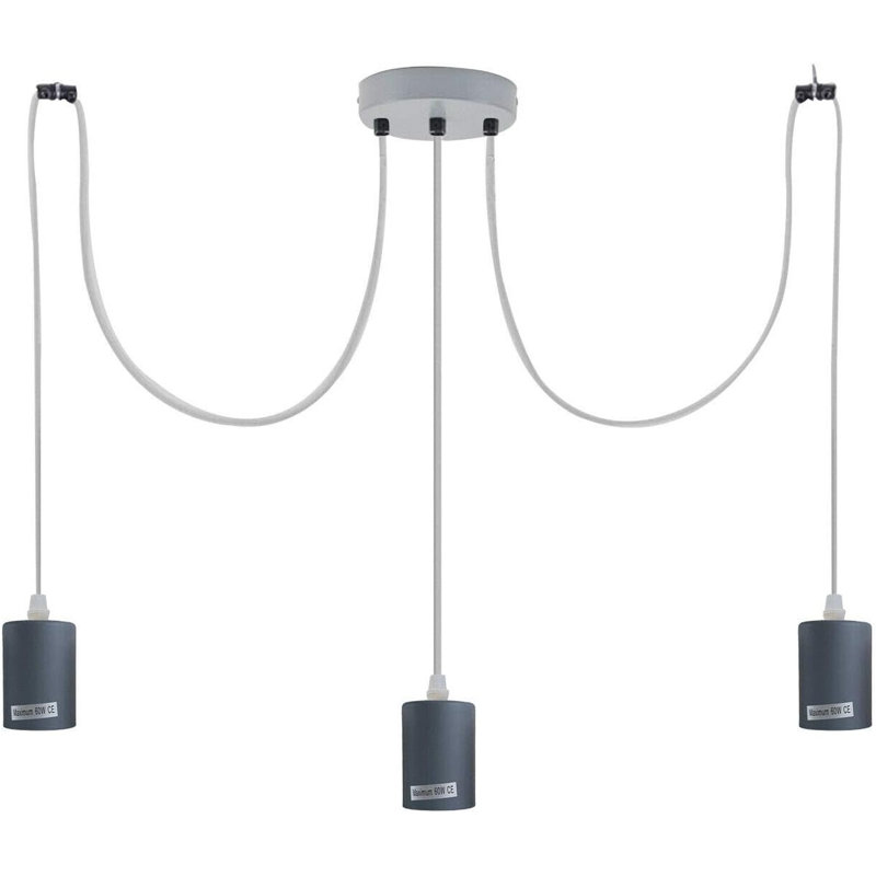 Tira 3 - Light Pendant, Gray