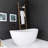 61 In. X 31.5 In. Solid Surface Slipper Freestanding Soaking Bathtub In Matte White