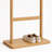 Modern Rubber Wood Garment Rack for Small Space Storage