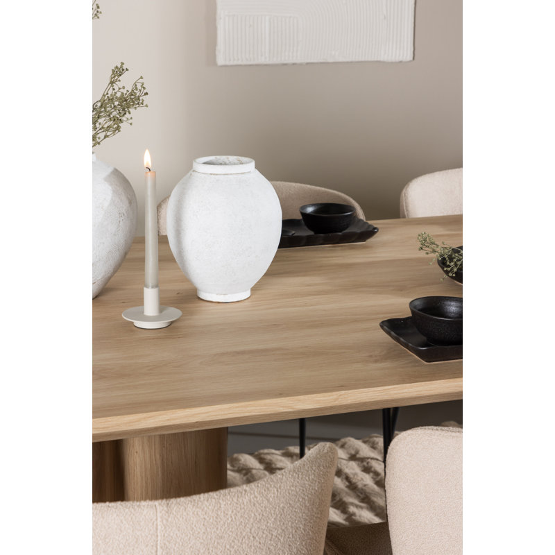 Wentworth 6 - Person Dining Set, Beige, White, Beige