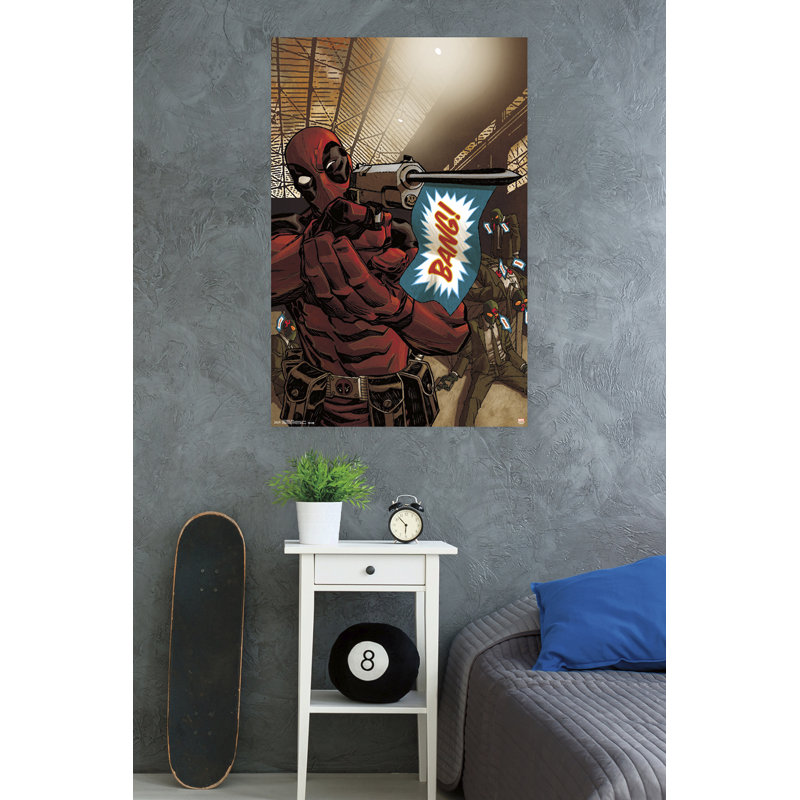 Impression sur papier deadpool-bang
