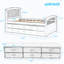 Lit plateforme simple avec rangement-90637497