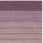 Cruz Hand Loomed Wool/Cotton Striped Rug in Purple/Plum/Lilac/Rose Beige-1055070273