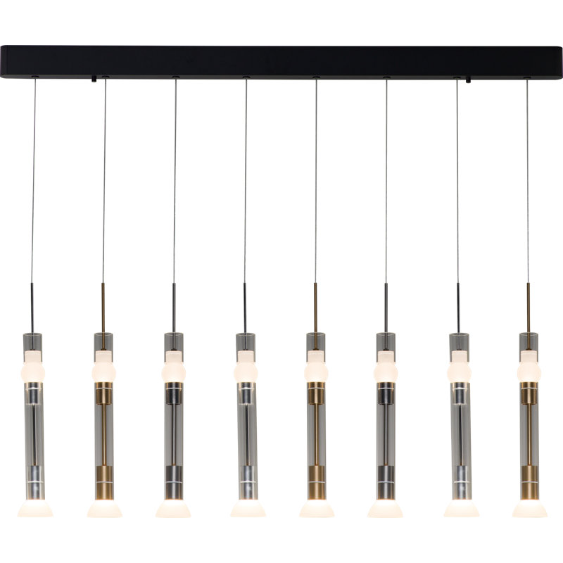 Luminaire suspendu à 8 lumières Hansfried