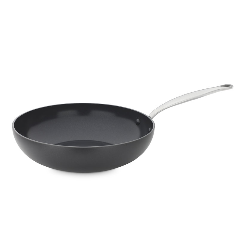 GreenPan Barcelona Black Aluminium Non-Stick 28cm Wok
