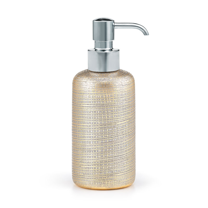 Distributeur de savon tissé, Chrome poli
