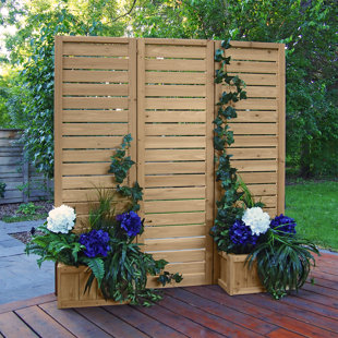 Paravent d'intimité à jardinières Fusion