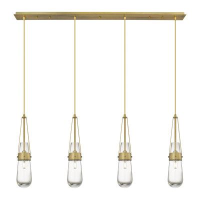 Luminaire suspendu grappe 4 lumières Spradley