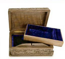 Wood Jewellery Box +