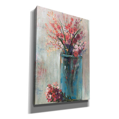 «Blue Jar I» par Tim O'toole, art mural sur toile