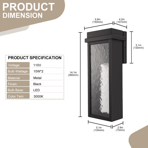 Dimensions du produit