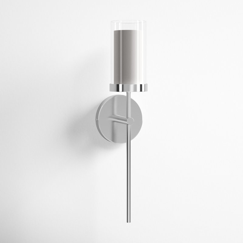 Danbury 1 - Light Wallchiere in Chrome, Chrome