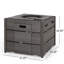 Foyer carré au propane de 31 po avec base WPC - 40 000 BTU, gris-116849574