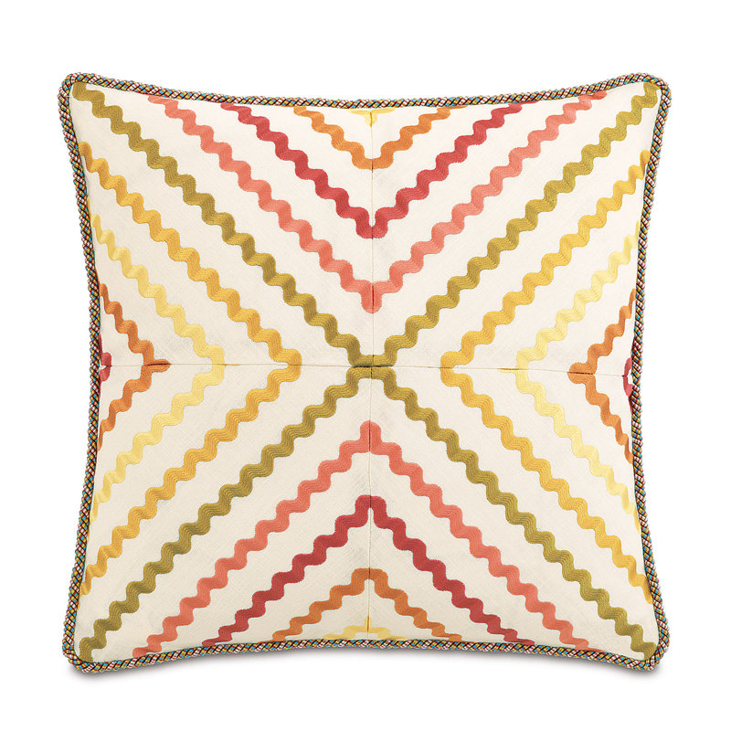 Maldive Linen Square Pillow Cover & Insert