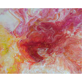 'Sweet Orange' - Wrapped Canvas Painting Print