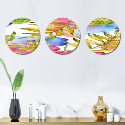 Ensemble de 3 décorations murales