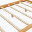 Lit à baldaquin, lit plateforme avec pieds de support, cadre de lit-253131049-253131030