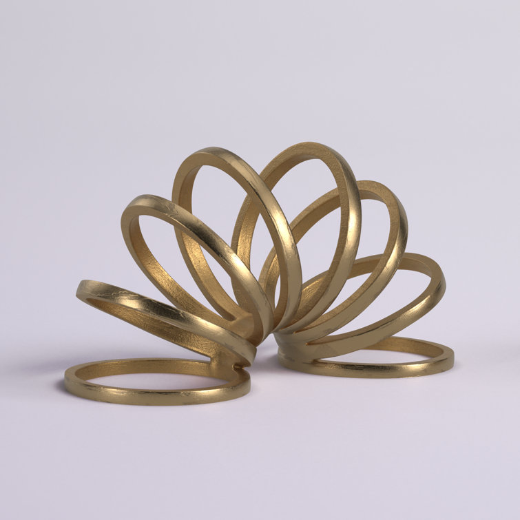 Large Metal Ring Sculpture + Reviews