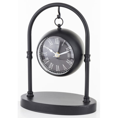 Metal Quartz movement / Crystal Tabletop Clock