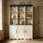 Bibliothèques multifonctionnelles avec rangement, 47 po MDF Farmhouse Home