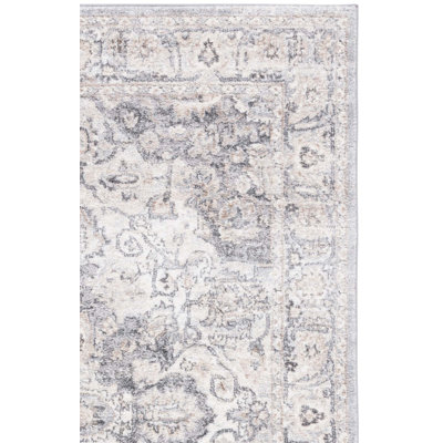 Tapis gris / ivoire Hka