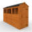 TigerFlex® Modular Buildings 4 ft. W x 12 ft. D Solid Wood Tongue & Groove Apex Tool Shed