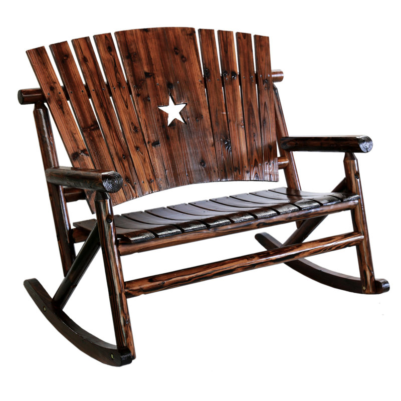 Chaise berçante double Ardoin Star