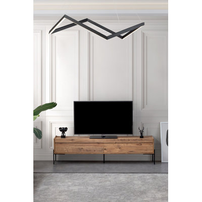 Alysheeya Unfinished TV Stand for TVs up to 75"