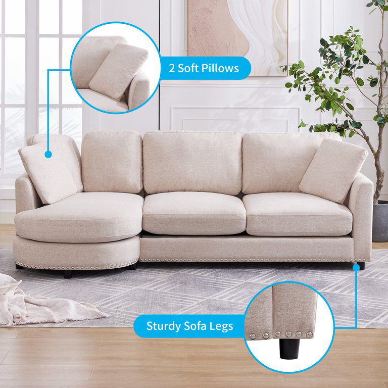 2 - Piece Upholstered Sectional