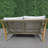 Zaryna Solid Acacia Wood Patio Loveseat