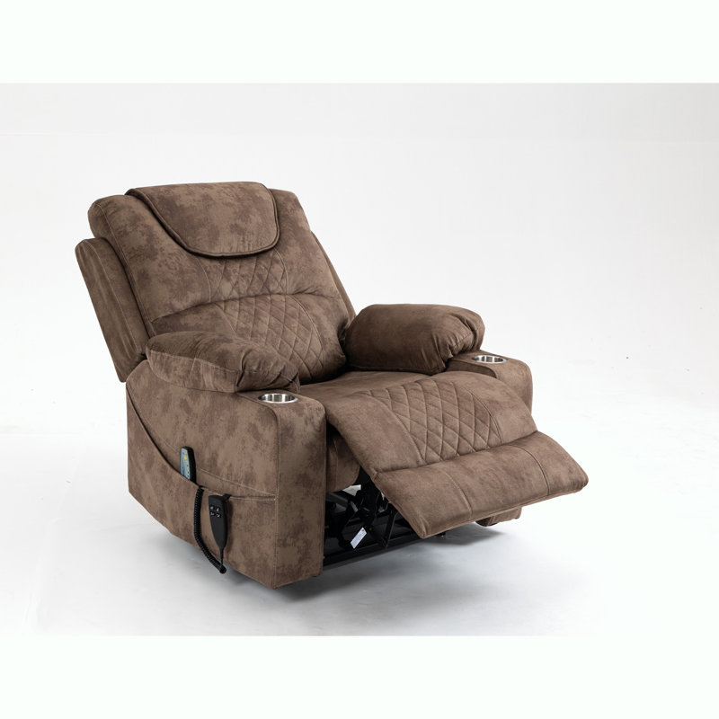 Power Lift Assist Recliner Chair, Brown