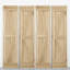 Favian Double Bi-Folding System Solid Oak Barn Door-8841275