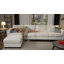 Canapé modulaire de 132 po avec repose-pieds-901688375