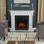 Thayer 54" Electric Fireplace by Real Flame-892073671