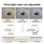 Acrylic LED Semi Flush Mount-149992777