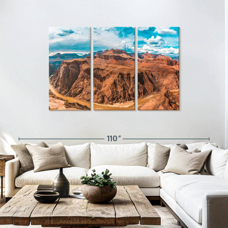 Alvord Tonto Trail Grand Canyon, H 48 po x l 74 po