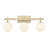 Lehman 26" Wide 3-Light Vanity - Modern Gold
