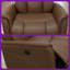 Fauteuil inclinable électrique de luxe avec appui-tête réglable et repose-pieds à bouton-poussoir - Un confort haut de gamme pour chaque maison-1594686472