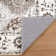 Machine Washable Non-Slip Oriental Area Rug Brown/Beige