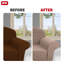 Housse extensible pour chaise (75 x 65 po) - Bourgogne-1956069879-1956069877