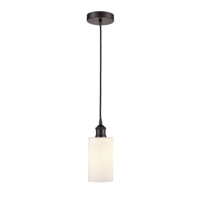 Luminaire suspendu cylindrique à 1 lumière Ervine