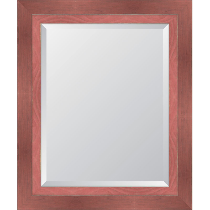 Miroir mural, H 34 po x l 28 po, Épice d'automne